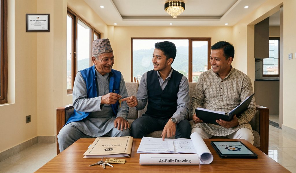 फिनिसिङदेखि हस्तान्तरणसम्म