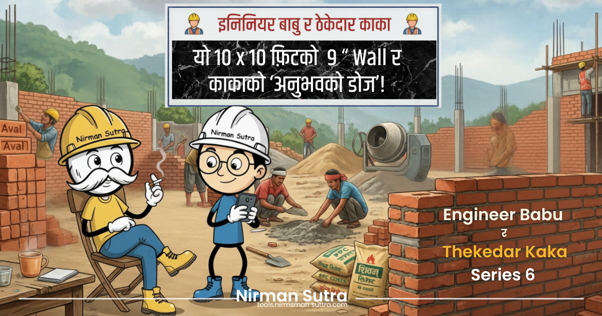 यो १० फ़िटको त्यो ९ इन्वी पर्साल र काकाके ‘अनुभवको डोज’!