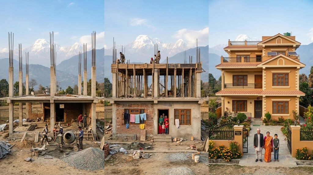 house construction phase