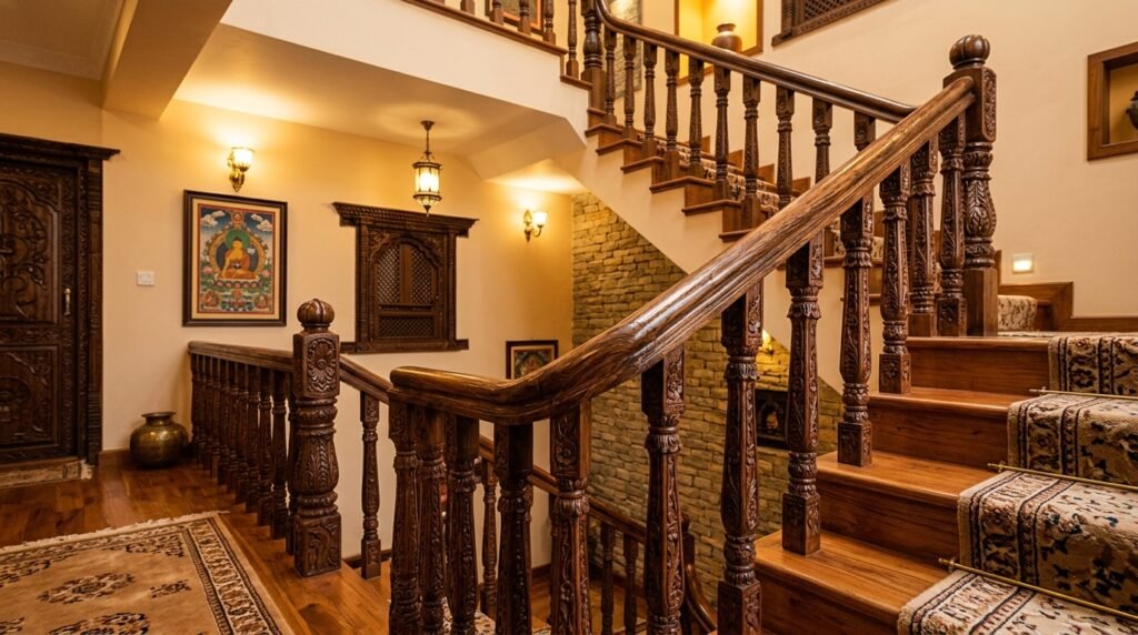 Best Railing Materials in Nepal wooden